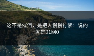 这不是催泪，是把人慢慢拧紧：说的就是91网0